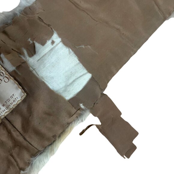 1930s Levine Rosenberg Fur Stole Scarf With Fox Head + Tail Detailing Cincinnati - Picture 6 of 7